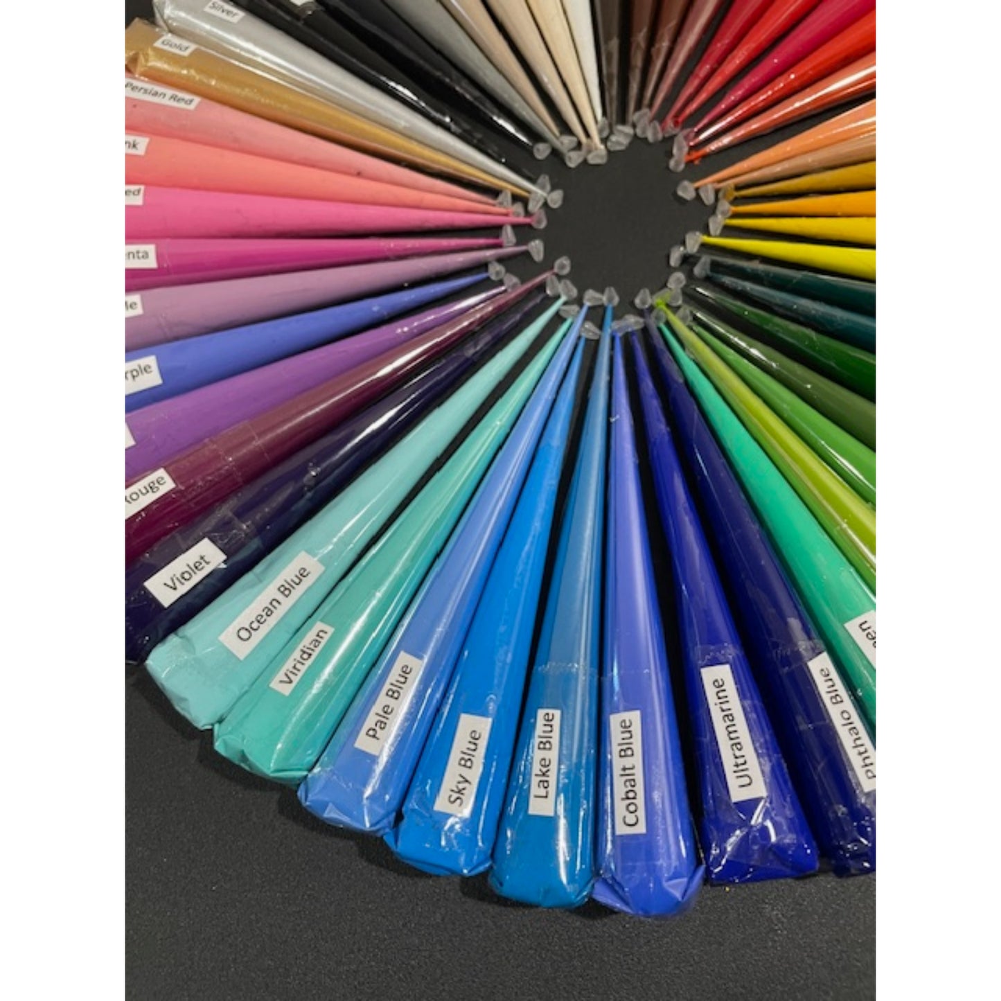 Acrylic Paint Cones | Henna Paint Cones | Dot Art | Mandala Art | Thick Paint | Single Cones or Set of 48