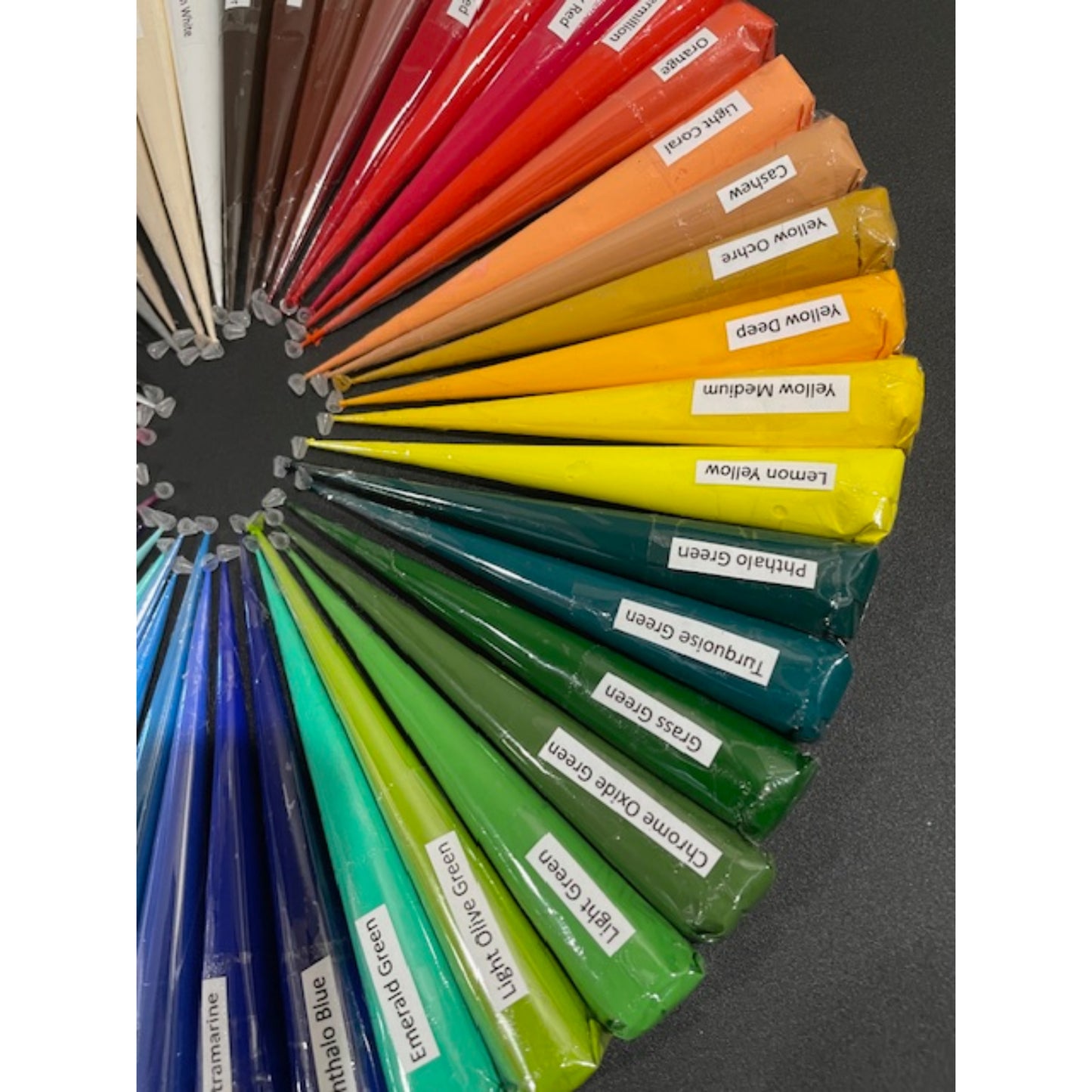 Acrylic Paint Cones | Henna Paint Cones | Dot Art | Mandala Art | Thick Paint | Single Cones or Set of 48