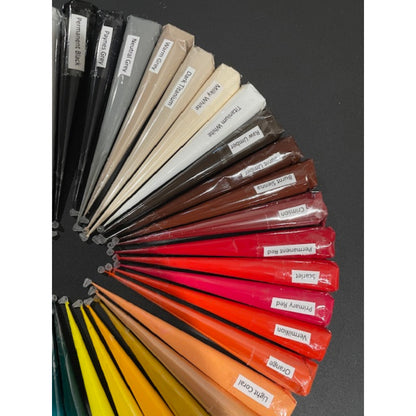 Acrylic Paint Cones | Henna Paint Cones | Dot Art | Mandala Art | Thick Paint | Single Cones or Set of 48