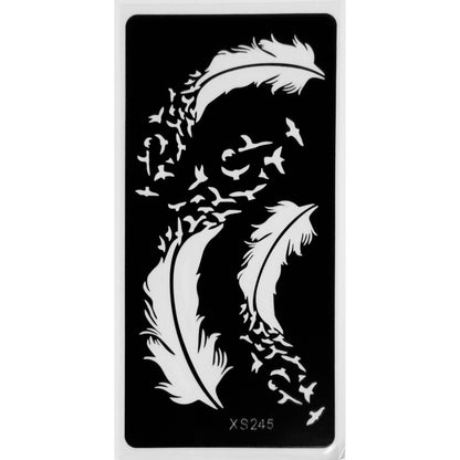Styles B-Stencils for Henna, Jagua, Glitter, Air Brush Temporary Tattoos | Mehndi Stencils