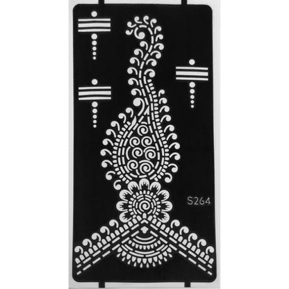 Style A-Stencils for Henna, Jagua, Glitter, Air Brush Temporary Tattoos | Mehndi Stencils