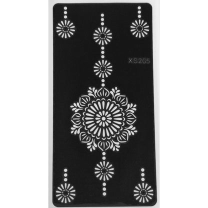 Style A-Stencils for Henna, Jagua, Glitter, Air Brush Temporary Tattoos | Mehndi Stencils