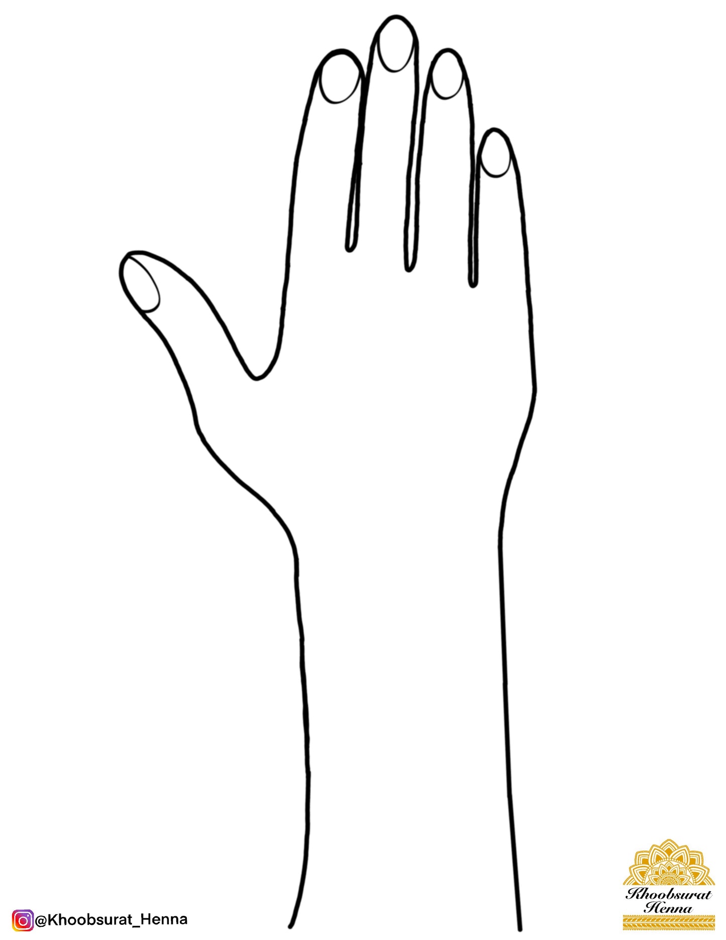 Henna Practice Laminated Sheets | 10 Styles to choose from | Henna Practice Hands, Feet, Mandala, Fingers, Grids, Board