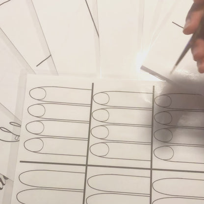 Henna Practice Laminated Sheets | 10 Styles to choose from | Henna Practice Hands, Feet, Mandala, Fingers, Grids, Board