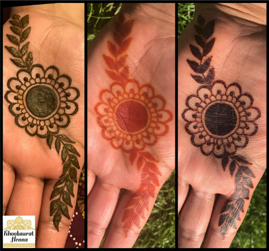 SIX HENNA CONES // All Natural Hand Made Henna Cones // Henna -  Finland