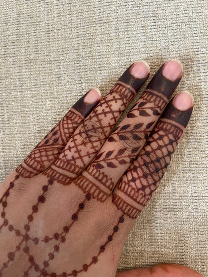 Henna Kit Bottles | 2 Henna Bottles, Aftercare Balm, Sealant, Designs & Instructions